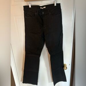 Levi's Women's Black Boot Cut Jeans